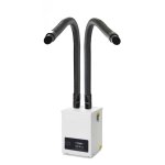 BOFA Systém V250 Odsávací jednotka<br>2x Pružná hadice průměru 50mm a délce 1,5 m<br>  2x odsávací rameno o délce 65 cm<br> 2x konzola pro uchycení odsávacího ramene<br> Kombi filtr a první filtr