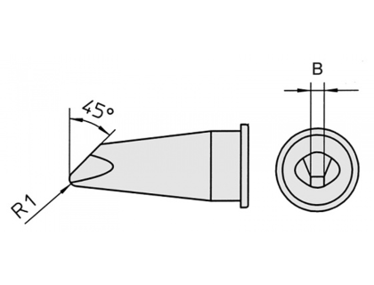 LHT D 45°