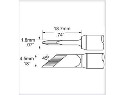 SxV-DRK45AR C - 741 °C
