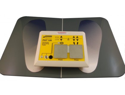 Tester zemnících náramků a obuvi PGT120.COM s RS232 interface PGT120.COM testovací jednotka včetně elektrody pro obuv