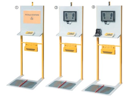 PGTest Station - stojan na tester PGT120 PGTest Station - verze 1