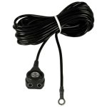 Zemnící kabel s dvěma banánkovými zdířkami pro ESD podložky