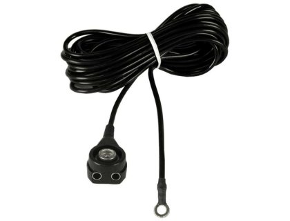 Zemnící kabel s dvěma banánkovými zdířkami pro ESD podložky