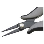 Mini ploché kleště, dlouhé s půlkulatými čelistmi Rýhované kleště, čelisti 3,0mm
