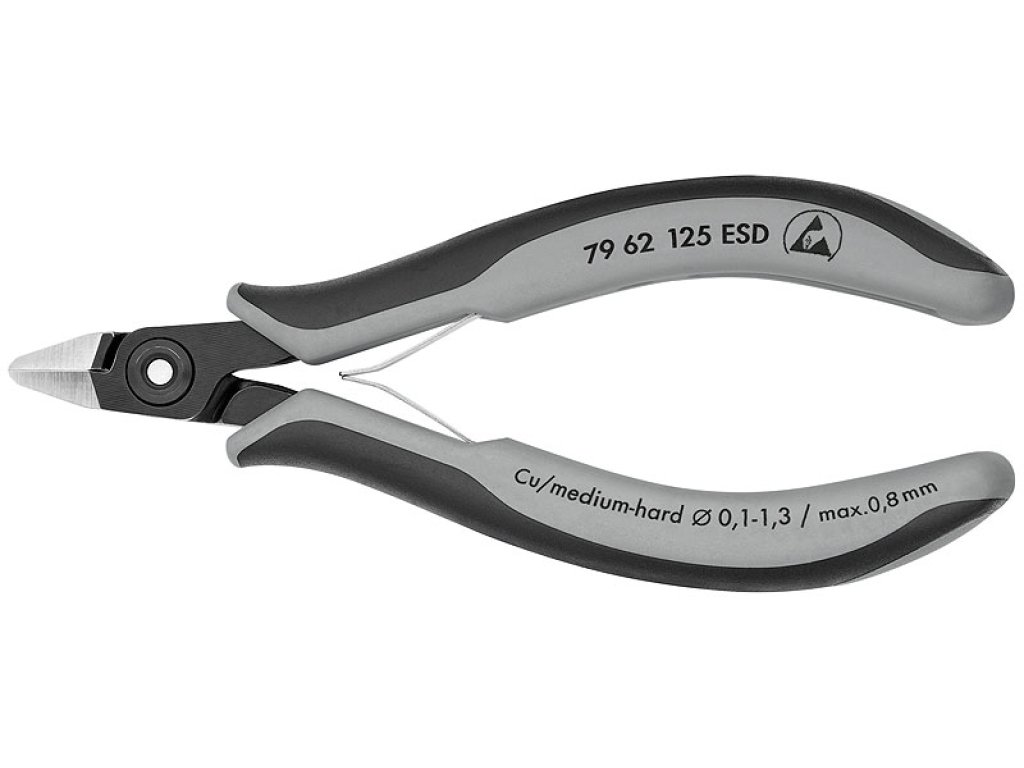 Přesné boční štípací kleště na elektroniku ESD