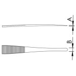 125A-SA Pinzeta pro komponenty