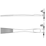 571-583SA Pinzeta pro komponenty 583-SA, kolmá, 1,0mm