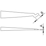 SM104-SA Pinzeta pro SMD komponenty