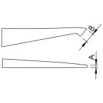 SM117-SA Pinzeta pro SMD komponenty
