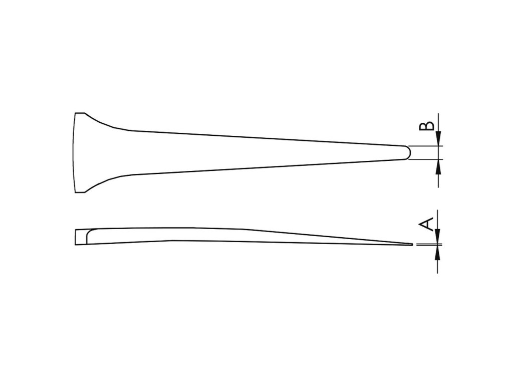 2A-SA-DN Pinzeta "SOFT Pěnová"