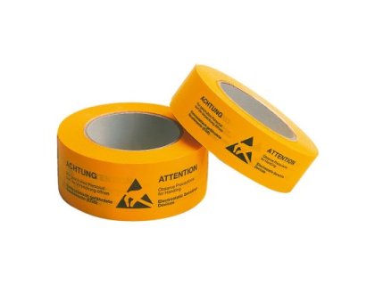 Balící ESD papírová páska šířka 50 mm, délka 66 m