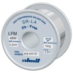 bezolovnatá pájka, SR-LA LFM-48-M 2,0 mm - 500 g