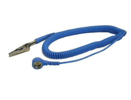 Zemnící kablíky STANDARD Kablík druk 4mm - banánek