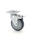ESD kolečko pevné ze zinkové oceli Průměr: 100 mm