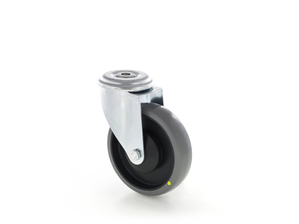 ESD kolečko otočné, zinkovaná ocel Průměr: 125 mm