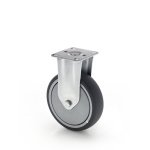 ESD kolečko pevné , zinkovaná ocel Průměr: 125 mm