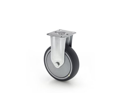 ESD kolečko pevné , zinkovaná ocel Průměr: 125 mm