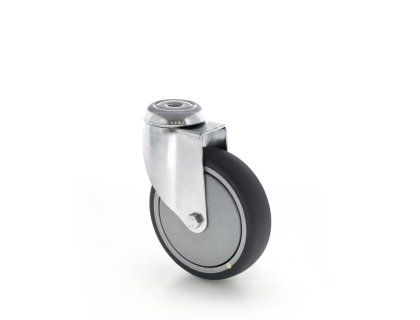 ESD kolečko otočné, zinkovaná ocel Průměr: 125 mm