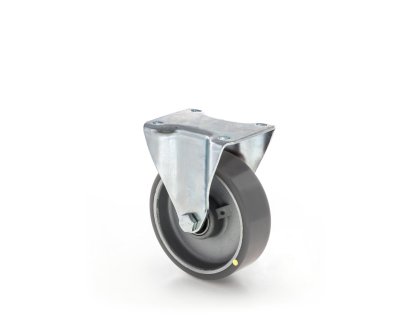 ESD kolečko pevné, zinkovaná ocel Průměr 100 mm, výška 130 mm