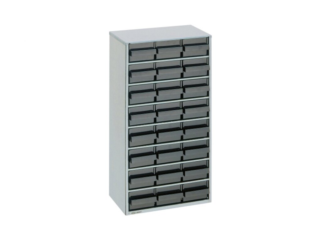 Rack s 24 šuplíky