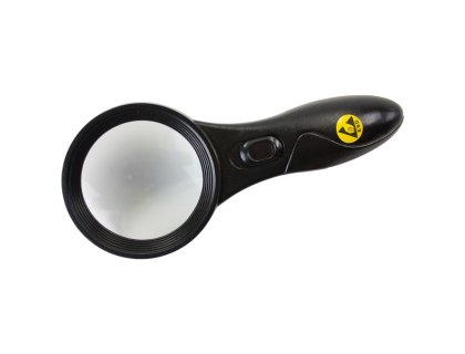 Ruční lupa s led diodami