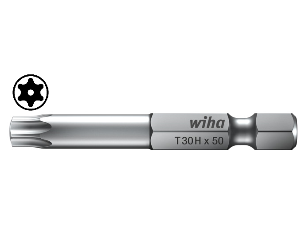 Bit Professional TORX Tamper Resistant (s otvorem) 1/4" 90 mm T40H