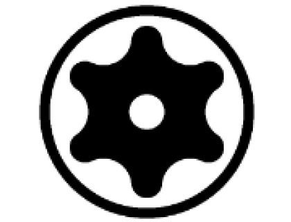 Bit Standard TORX Tamper Resistant (s otvorem) 1/4" 25 mm T40H
