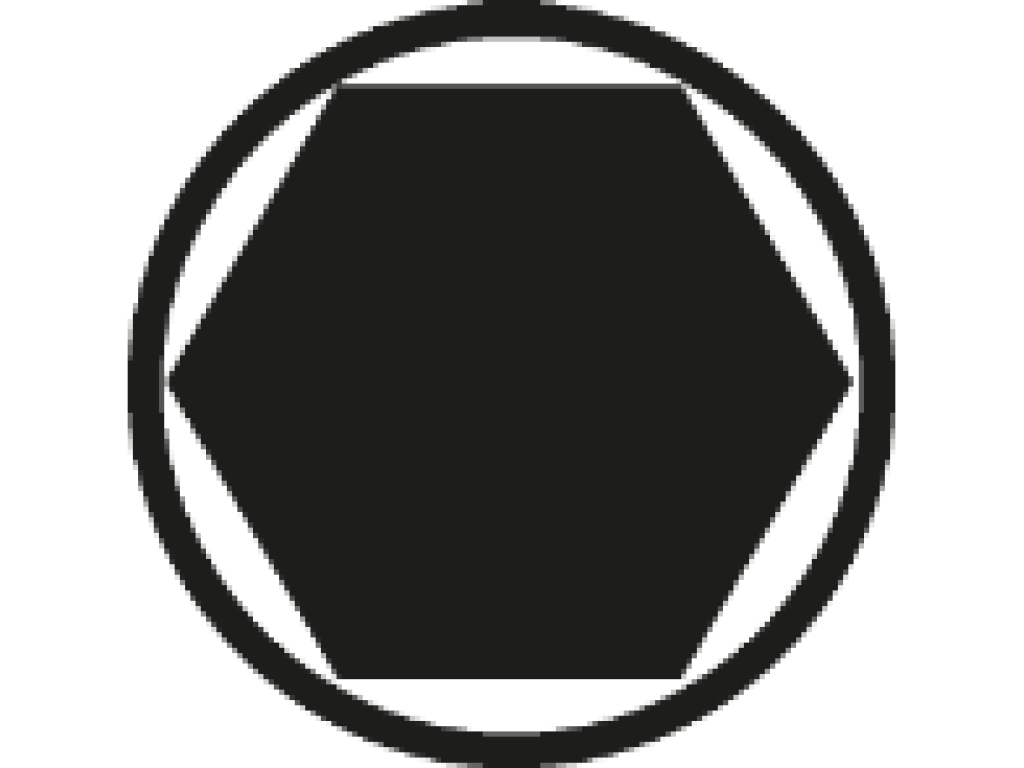 Bit Standard Šestihranná kulová hlava MagicRing 1/4" 38 mm 6,0