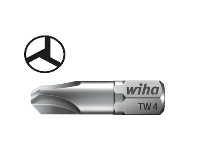 Bit standard Tri-Wing 1/4" 25 mm Tri-Wing 5