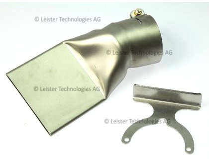 Přeplátovací tryska 75 x 2 mm s podpěrou