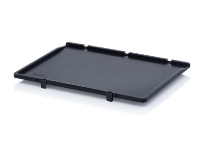 ESD víko s panty pro euro přepravky 80 x 60 cm