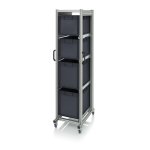 ESD systémové přepravní podvozky pro euro přepravky výška 200cm 4 x výsuv, 2 x ESD EG 64/42 HG, 2 x ESD EG 64/32 HG