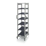 ESD systémové přepravní podvozky pro euro přepravky výška 200cm 4 x výsuv, 2 x ESD EG 64/42 HG, 2 x ESD EG 64/32 HG