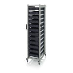 ESD systémové přepravní podvozky pro euro přepravky výška 200cm 4 x výsuv, 2 x ESD EG 64/42 HG, 2 x ESD EG 64/32 HG