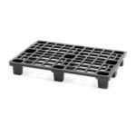 ESD lehké palety bez bezpečnostního okraje 120 x 100 x 15,5 cm se 3 lyžinami