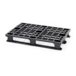 ESD lehké palety bez bezpečnostního okraje 120 x 100 x 15,5 cm se 3 lyžinami