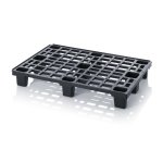 ESD lehké palety s bezpečnostním okrajem 120 x 100 x 15 cm se 3 lyžinami