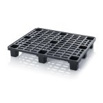 ESD lehké palety s bezpečnostním okrajem 120 x 100 x 15 cm se 3 lyžinami