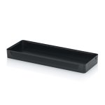 ESD vkládací boxy Dvojnásobné dělení podélné 56,3 x 18,3 x 10 cm
