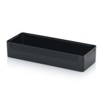 ESD vkládací boxy Dvojnásobné dělení podélné 56,3 x 18,3 x 10 cm