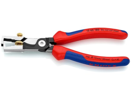 Odizolovací kleště s kabelovými nůžkami KNIPEX StriX 13 66 180 T