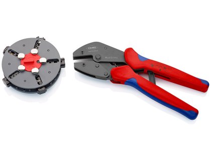 KNIPEX MultiCrimp® Lisovací kleště s výměnným zásobníkem 97 33 02