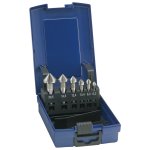 Souprava zahlubovacích vrtáků do plechu DIN 335 C, TiN 6,3-20,5 mm 90G