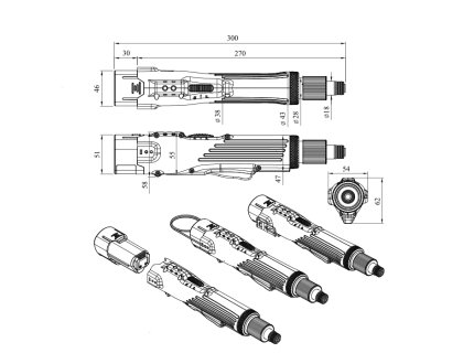 ESD  akku-šroubovák SKC 1,5-4,5 Nm