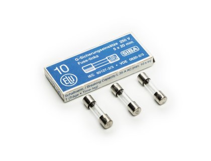 Pojistka T0,315A 5x20 (10 ks)