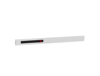 Zásuvkové panely pro ESD pracovní stoly 1800x45x100 8x SCHUCKO se spínačem