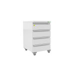 Zásuvkové boxy pro ESD stoly 4x zásuvka, 400x540x446, na kolečkách