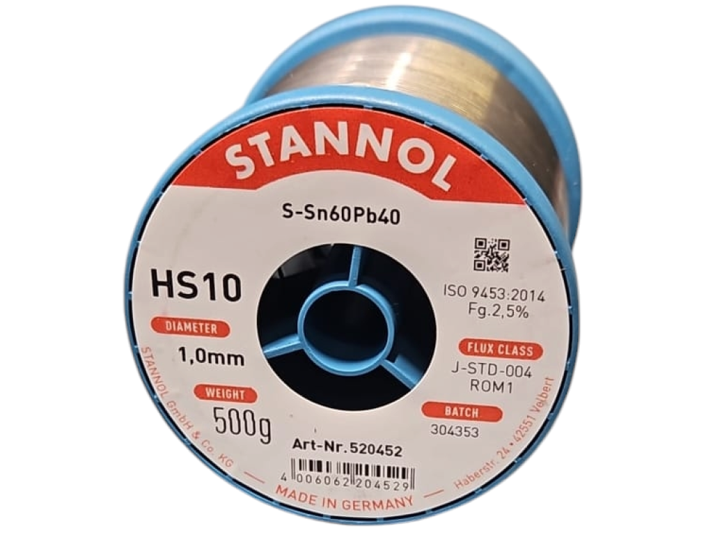Olovnatá pájka Sn60Pb40 1,00mm