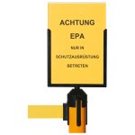 Výstražná tabulka na vytyčovací sloupek A4
